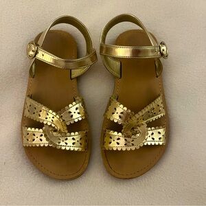 Gymboree Summer Sunsets Gold Sandals